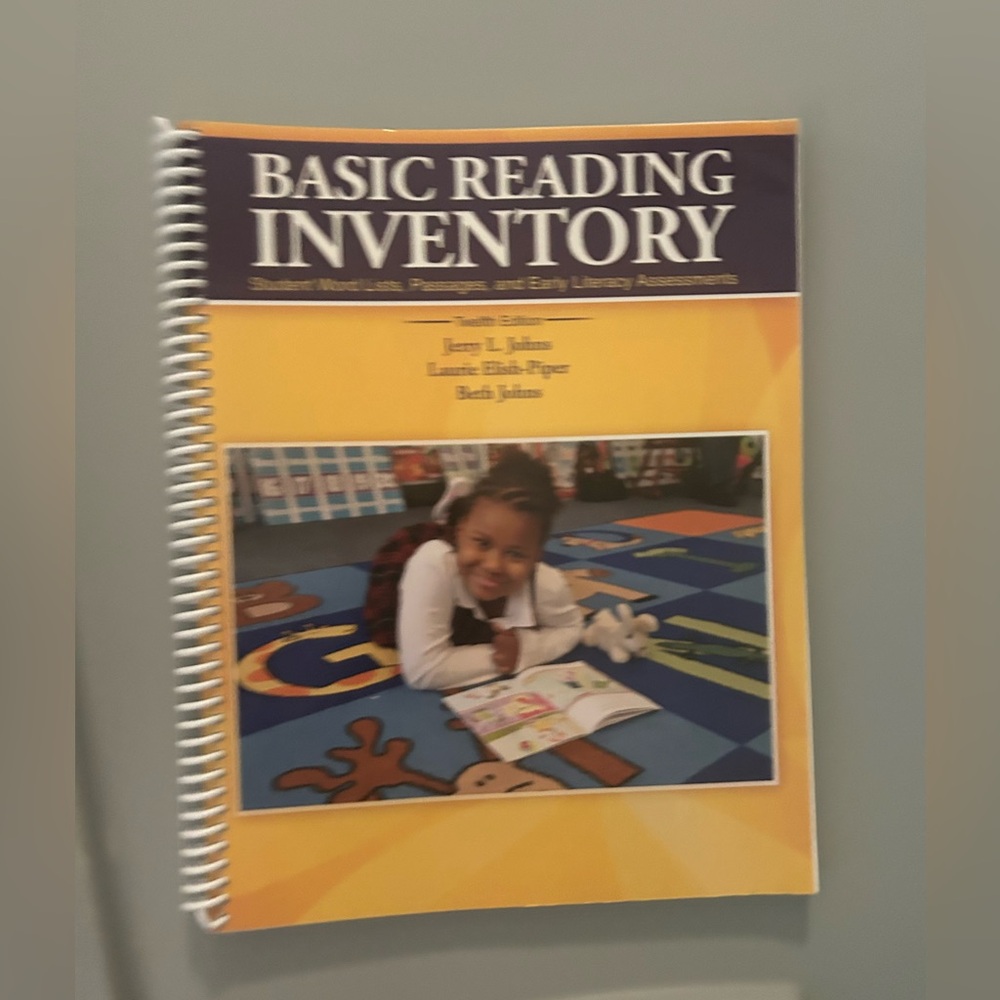 Basic Reading Inventory Book